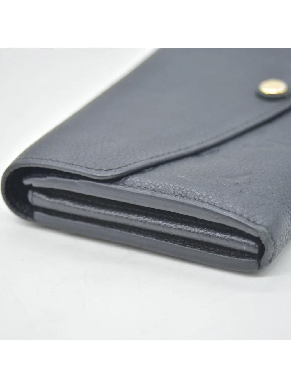 2015 Louis Vuitton Empreinte Sarah Wallet NM Black CA2115